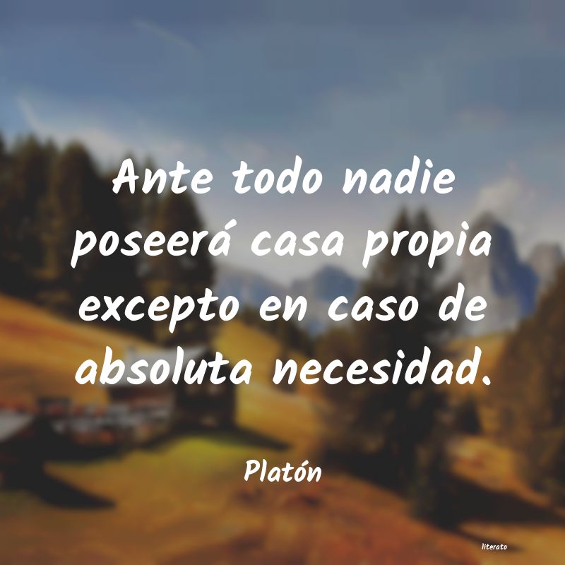 Frases de Platón