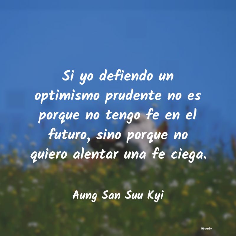 Frases de Aung San Suu Kyi