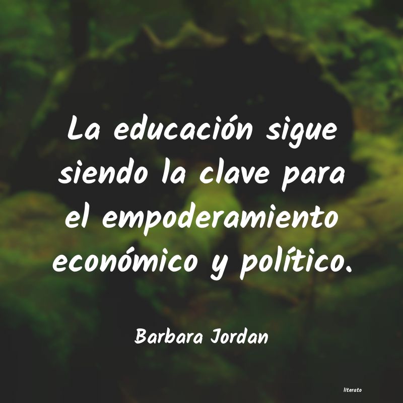 frases de Barbara Jordan