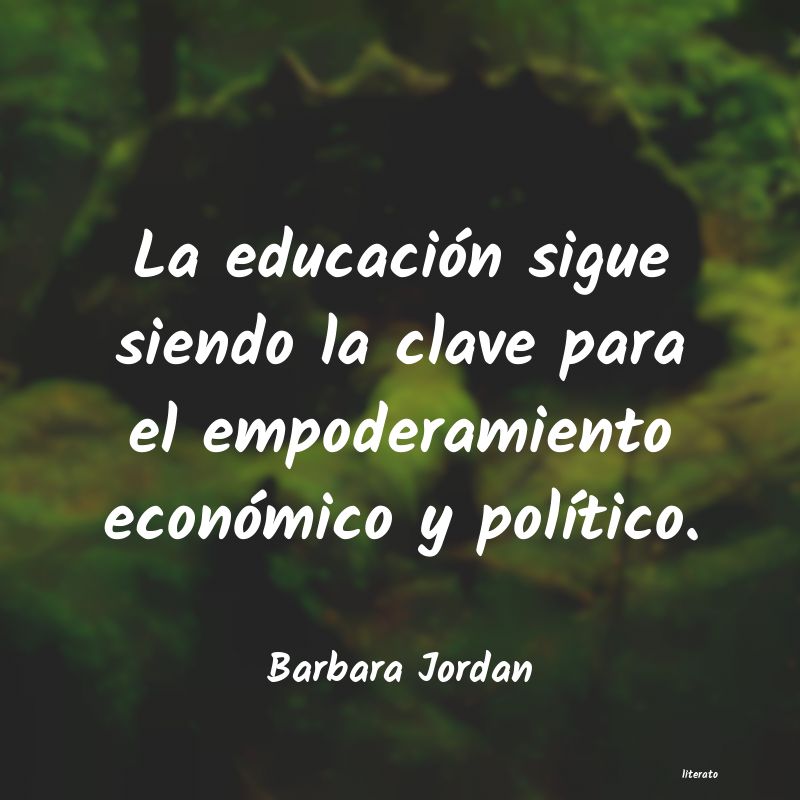 Frases de Barbara Jordan