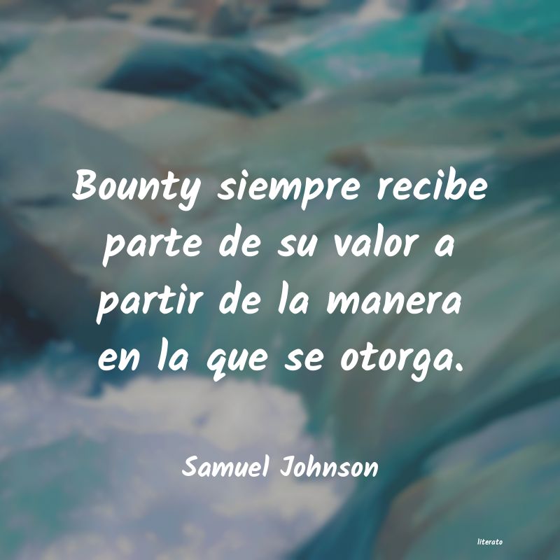 Frases de Samuel Johnson