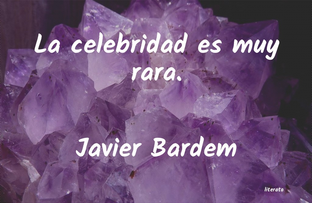 frases de Javier Bardem