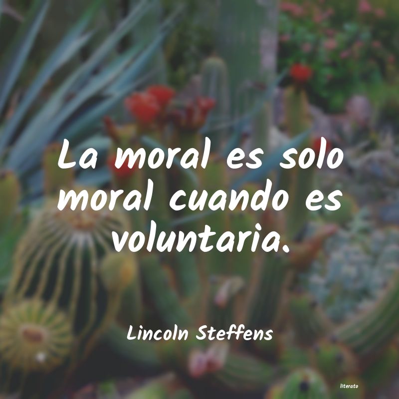 Frases de Lincoln Steffens