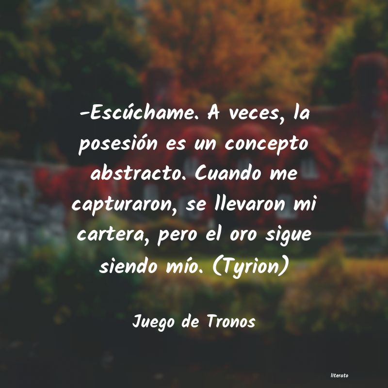 frases de Juego de Tronos