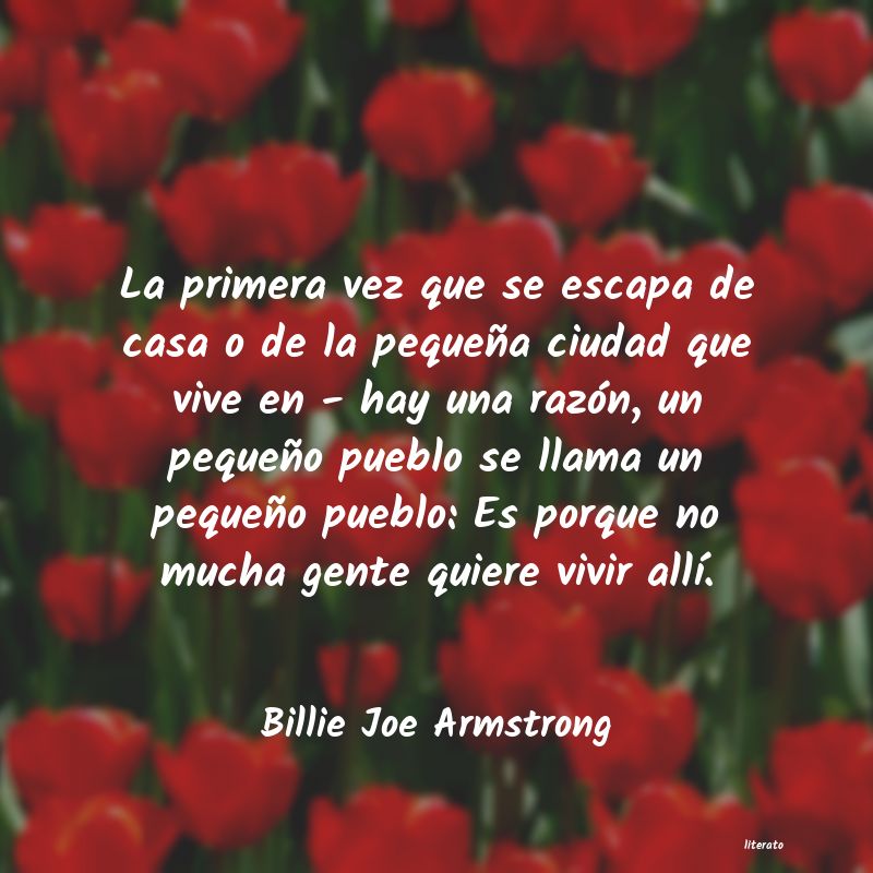 Frases de Billie Joe Armstrong