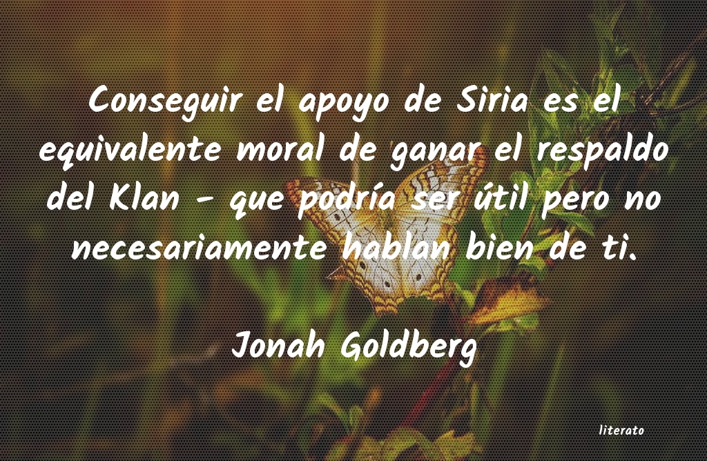 Frases de Jonah Goldberg