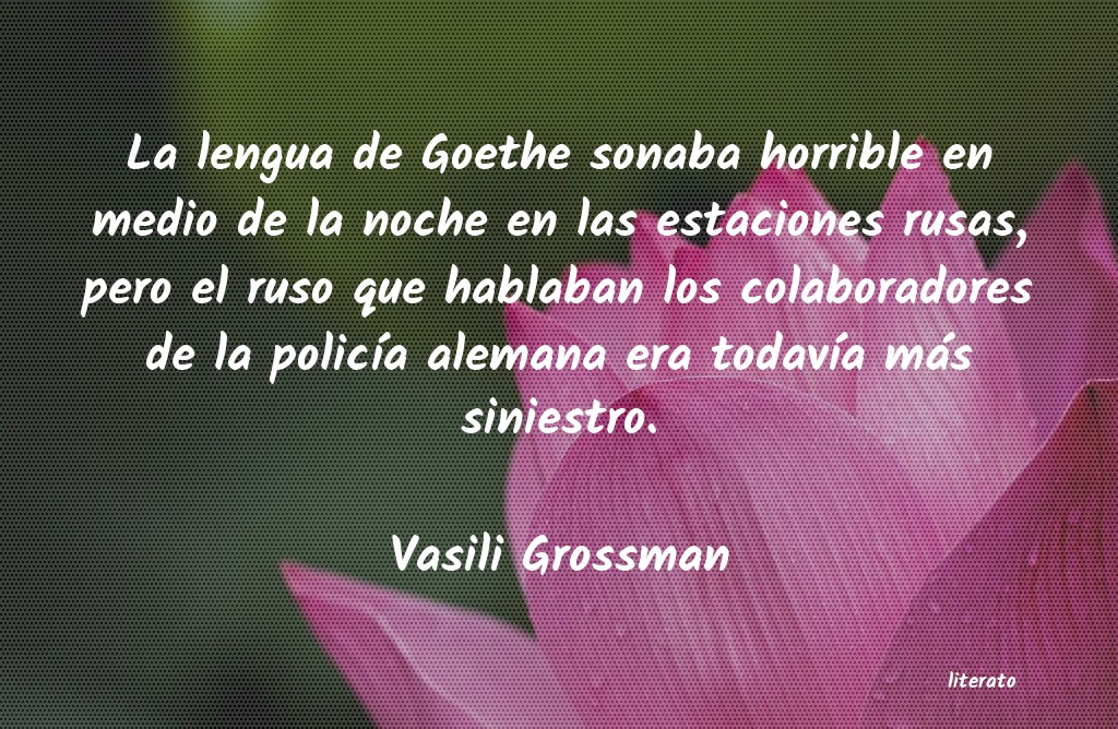 Frases de Vasili Grossman