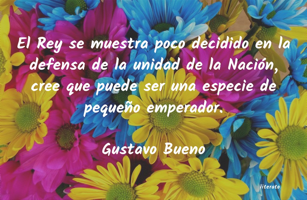 Frases de Gustavo Bueno