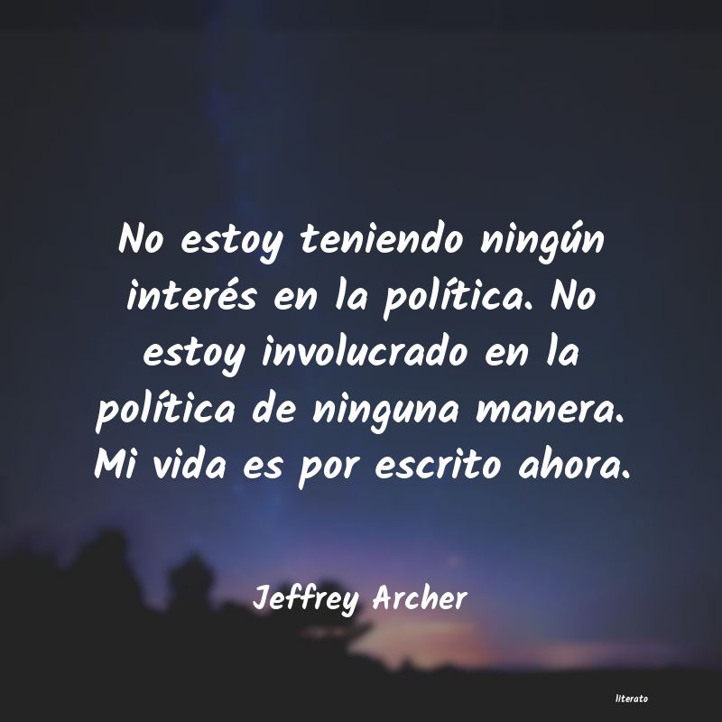 frases de Jeffrey Archer