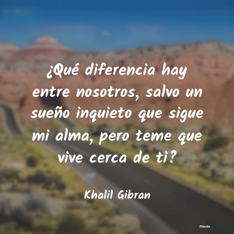 frases de Khalil Gibran