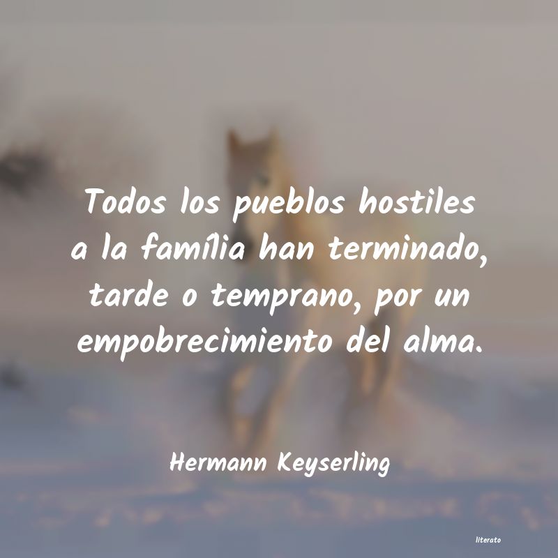 Frases de Hermann Keyserling