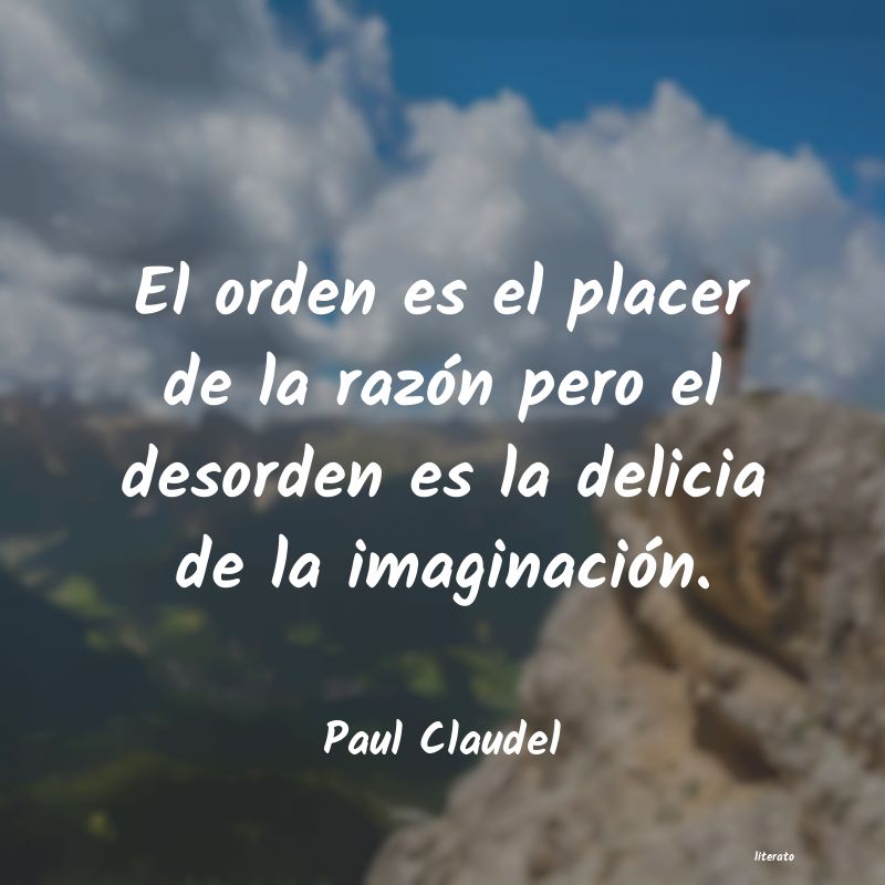 Frases de Paul Claudel