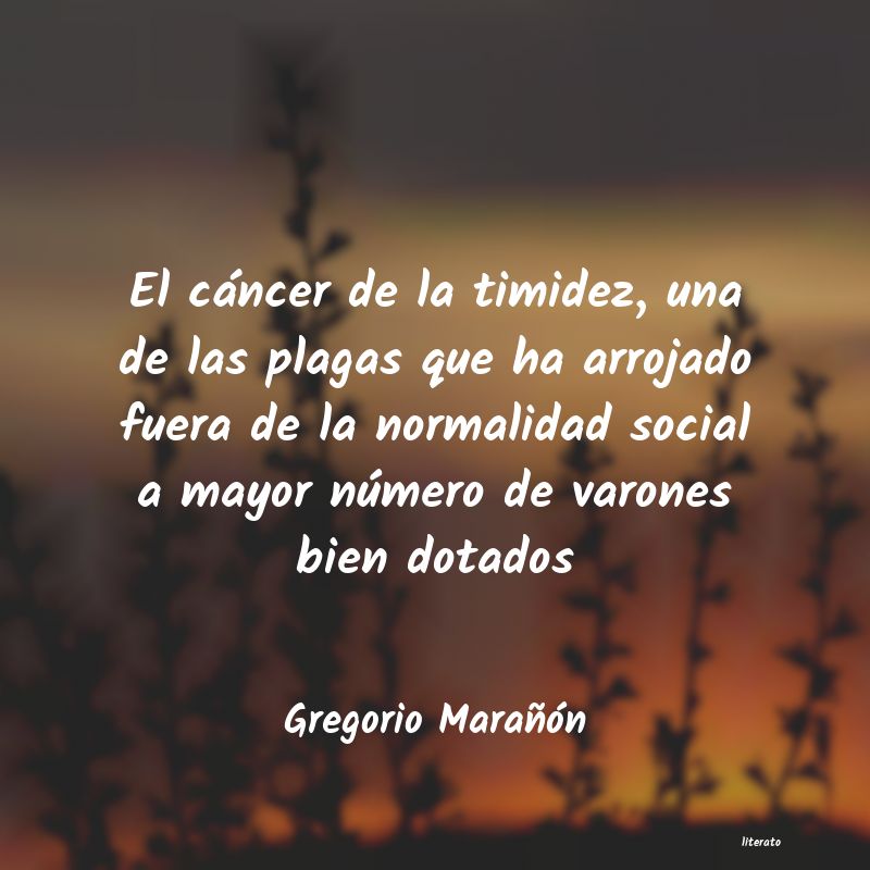 Frases de Gregorio Marañón