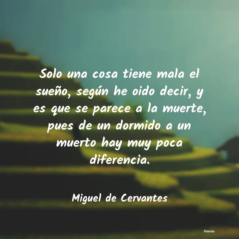 Frases de Miguel de Cervantes