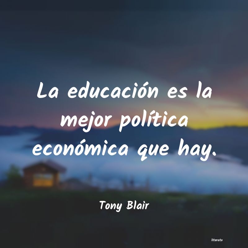 Frases de Tony Blair