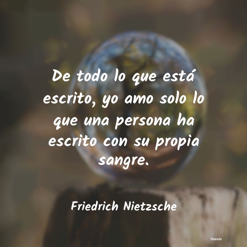 Frases de Friedrich Nietzsche