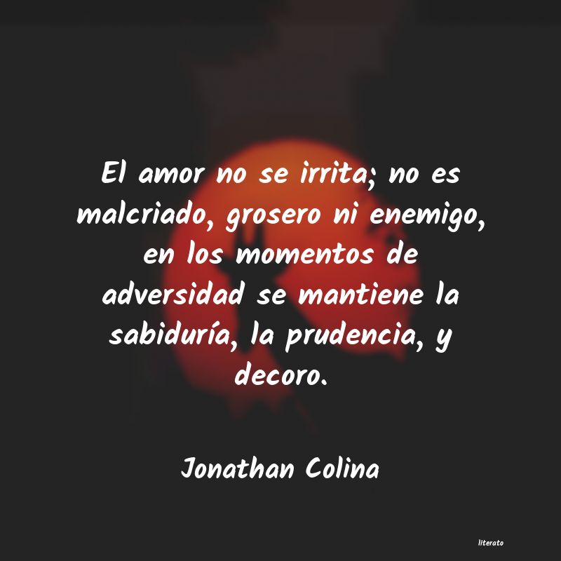 Frases de Jonathan Colina