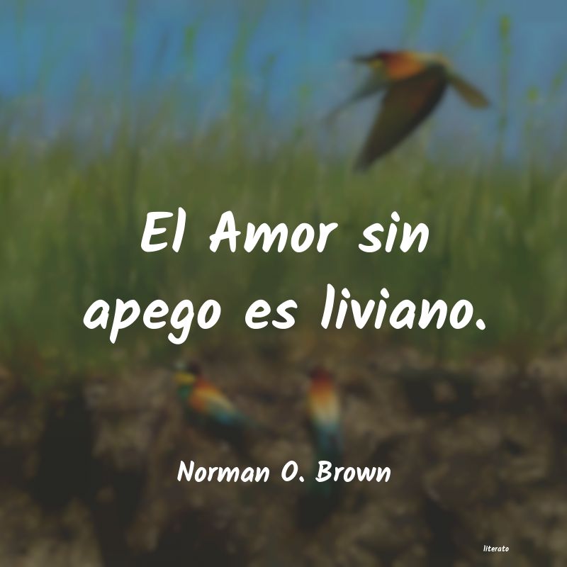 Frases de Norman O. Brown