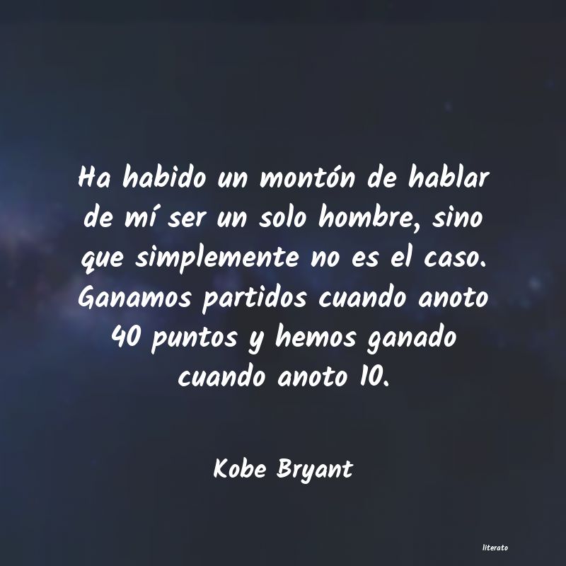 Frases de Kobe Bryant