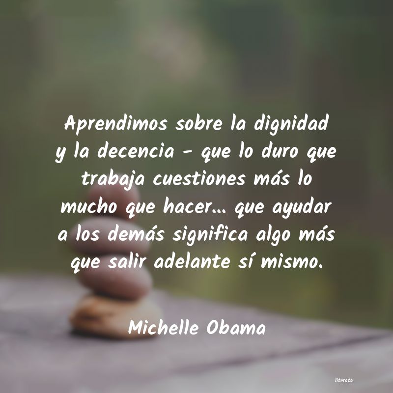 frases de Michelle Obama
