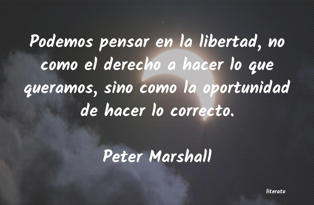 Frases de Peter Marshall