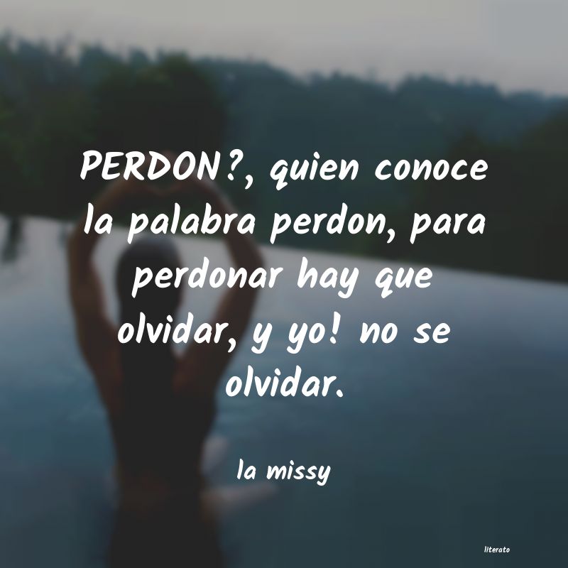 Frases de la missy