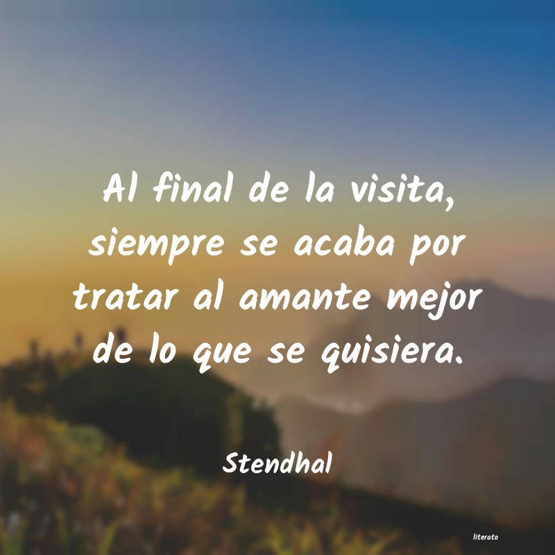 Frases de Stendhal