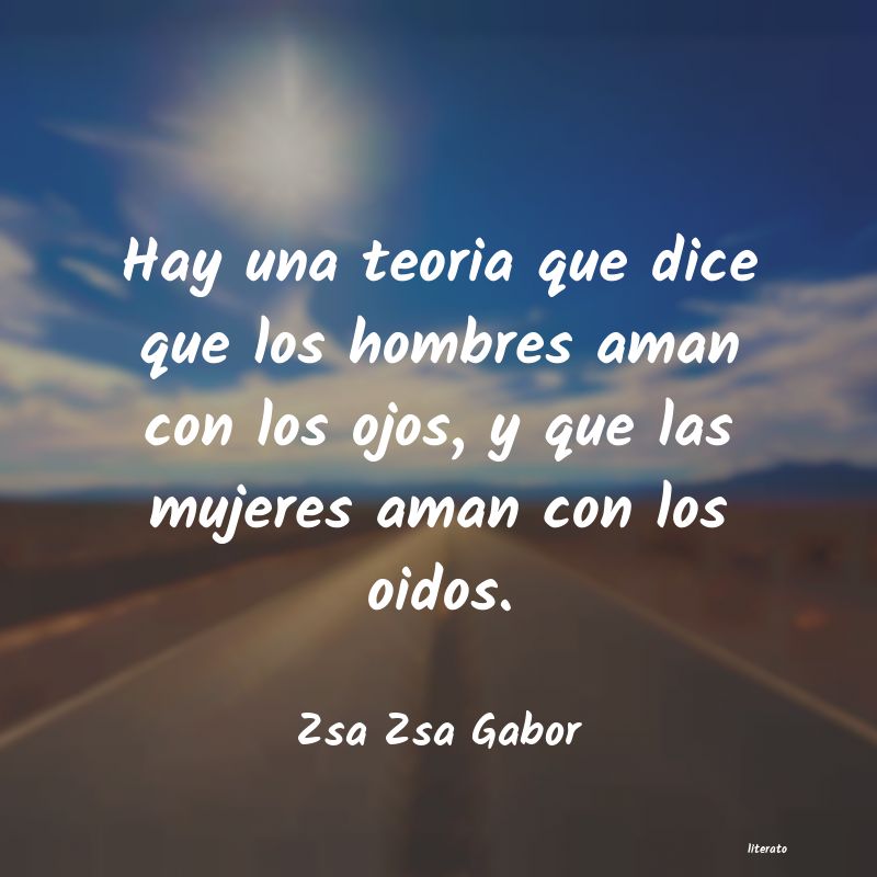 Frases de Zsa Zsa Gabor