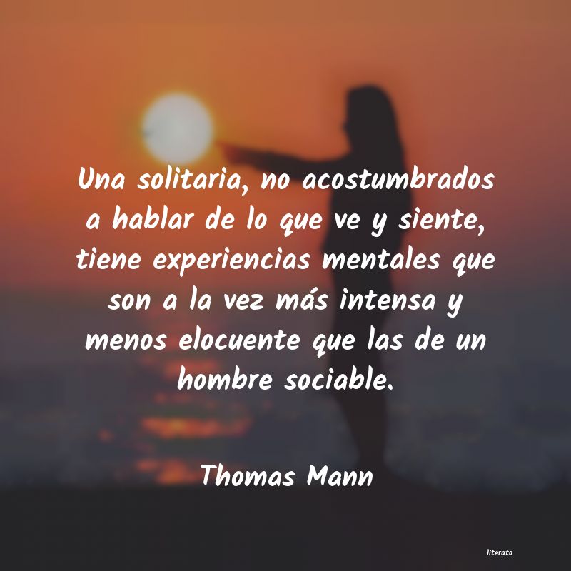 Frases de Thomas Mann