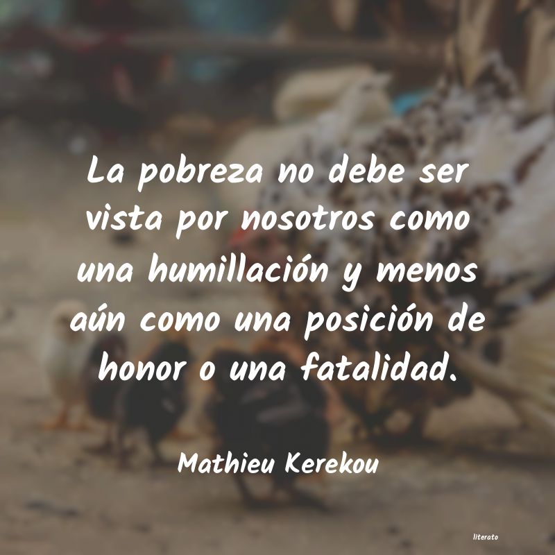 Frases de Mathieu Kerekou