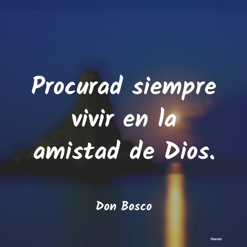 Frases de Don Bosco