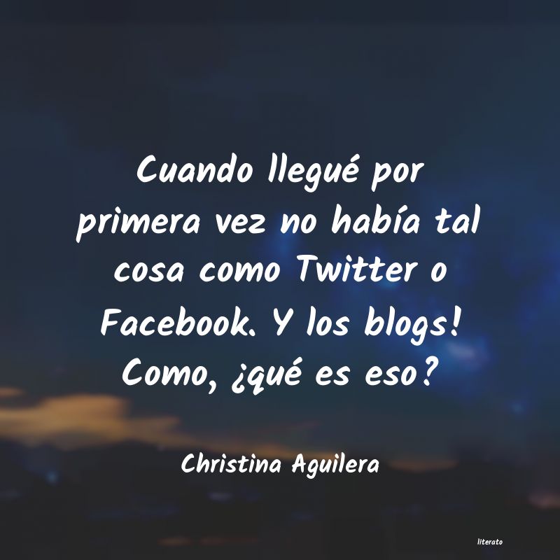 Frases de Christina Aguilera