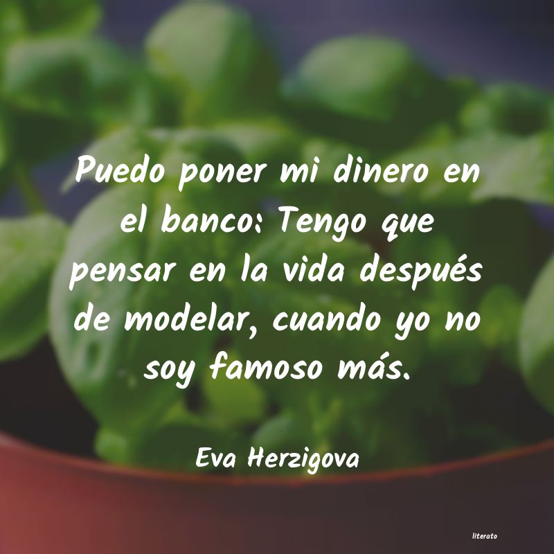 Frases de Eva Herzigova