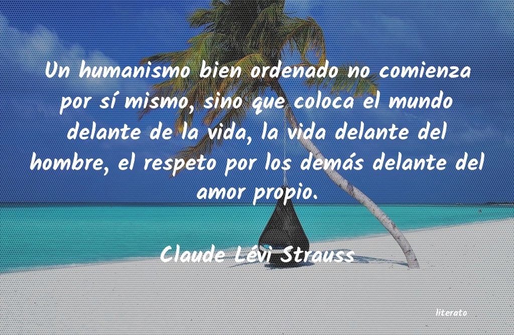 Frases de Claude Lévi Strauss