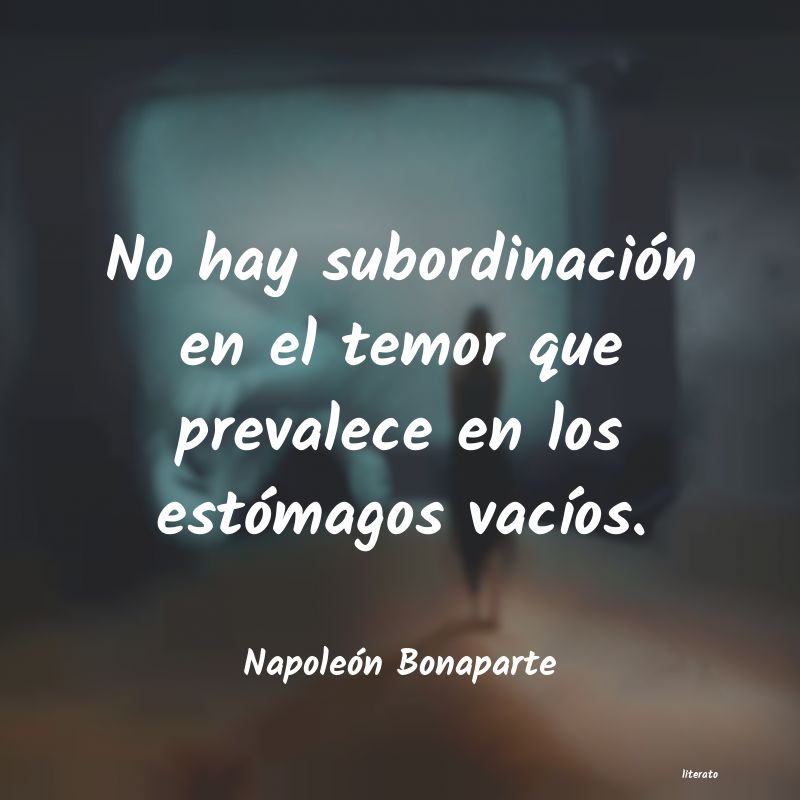 frases de Napoleón Bonaparte