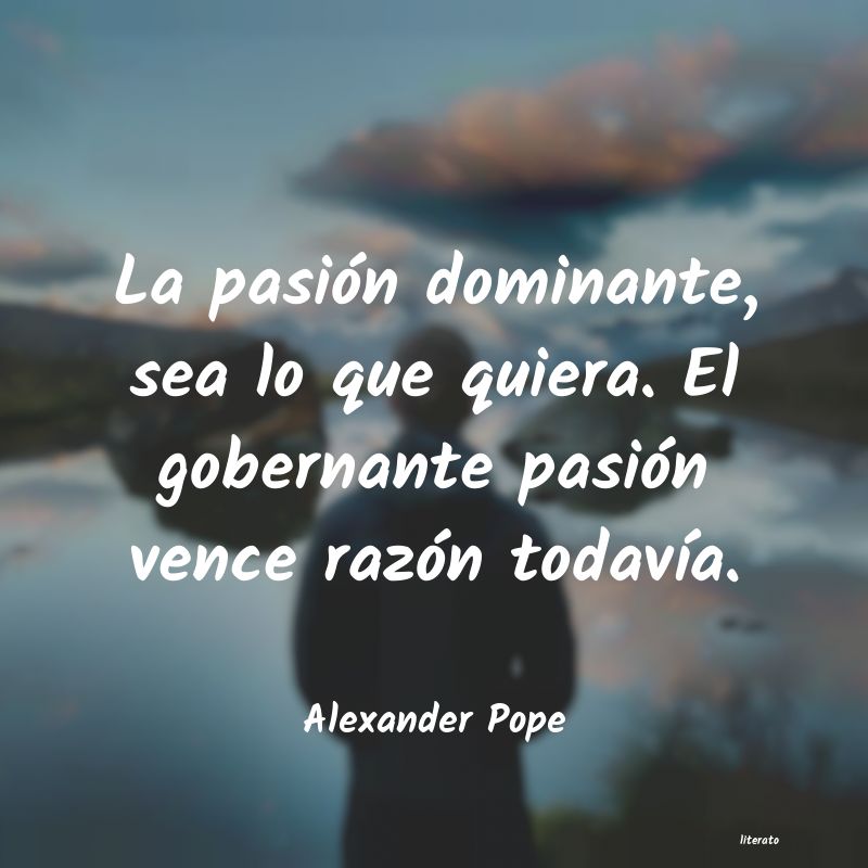 Frases de Alexander Pope