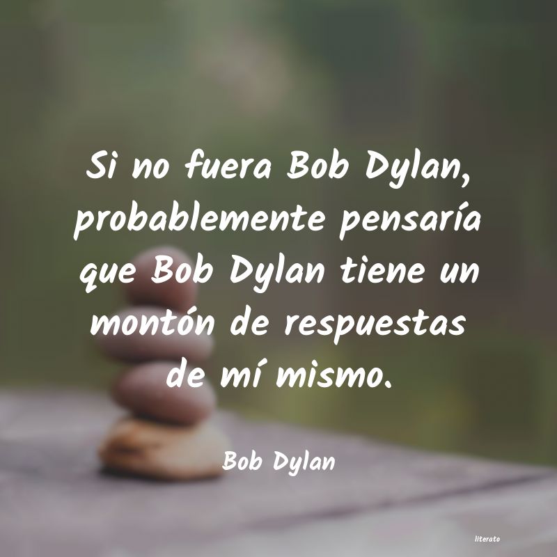 Frases de Bob Dylan