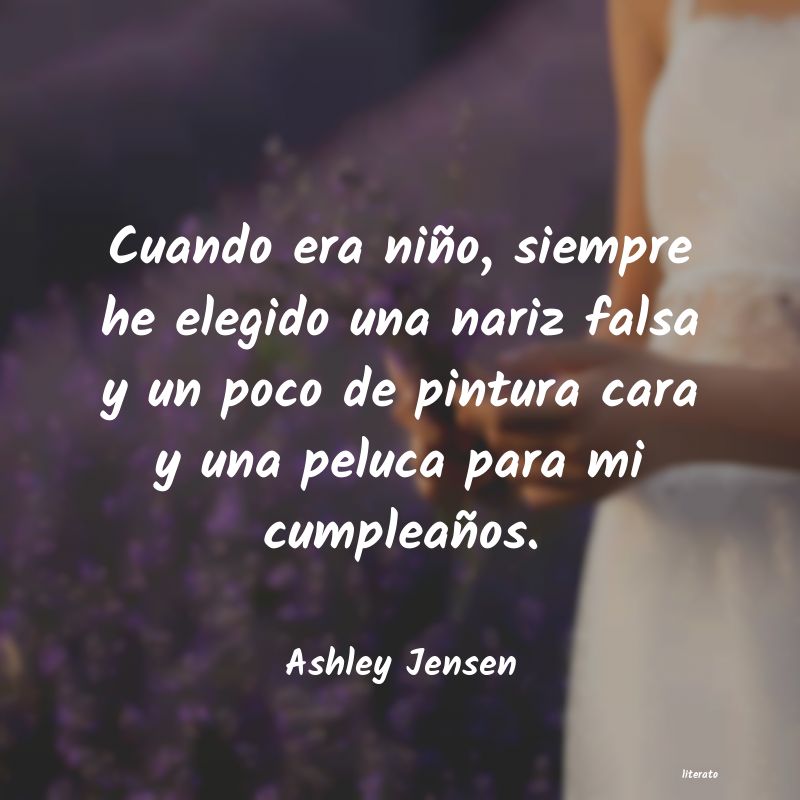 frases de Ashley Jensen