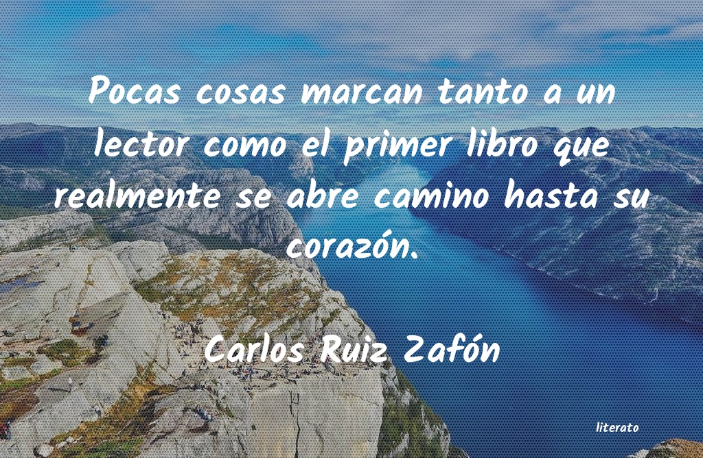 Frases de Carlos Ruiz Zafón