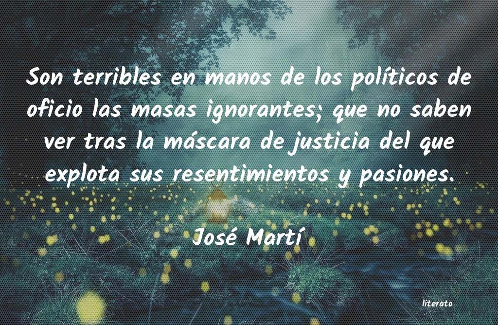 Frases de José Martí