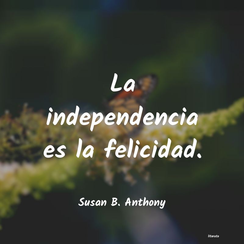 Frases de Susan B. Anthony