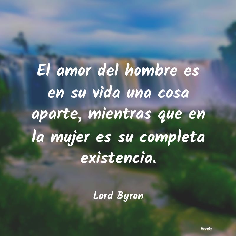 Frases de Lord Byron