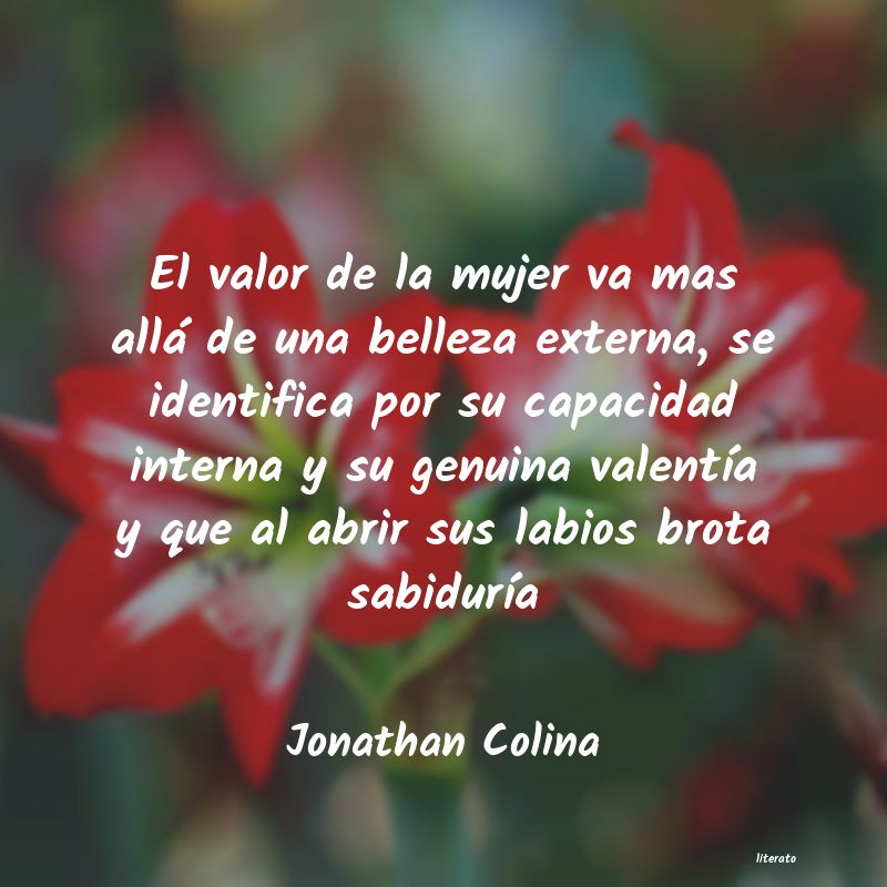 Frases de Jonathan Colina