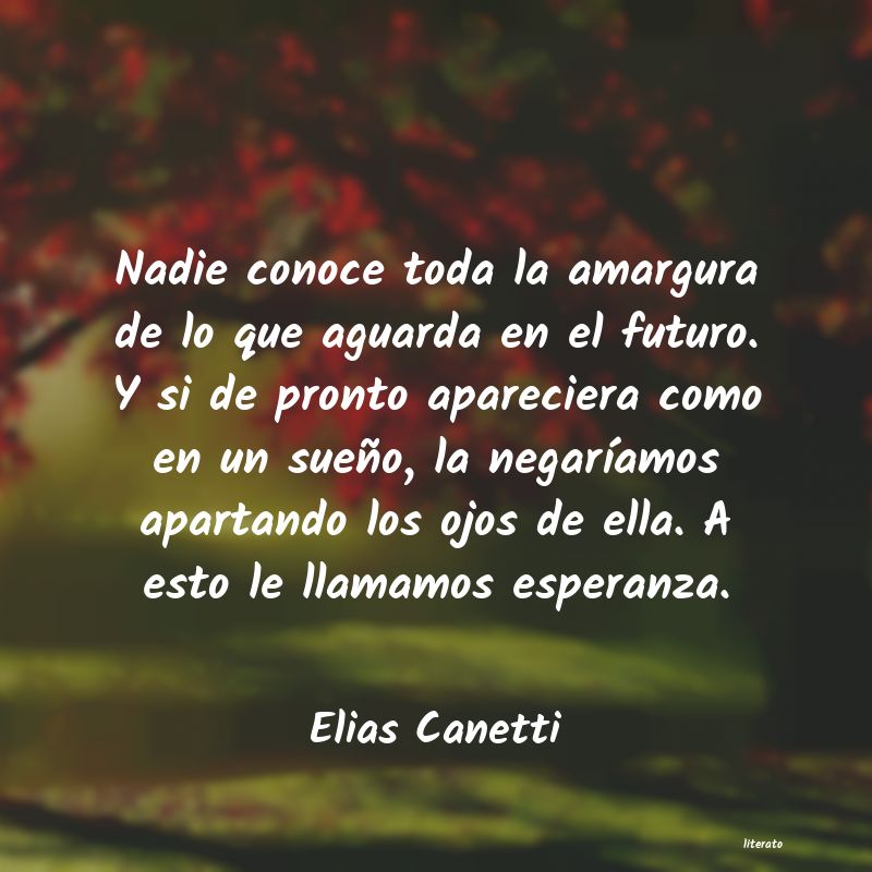 frases de Elias Canetti
