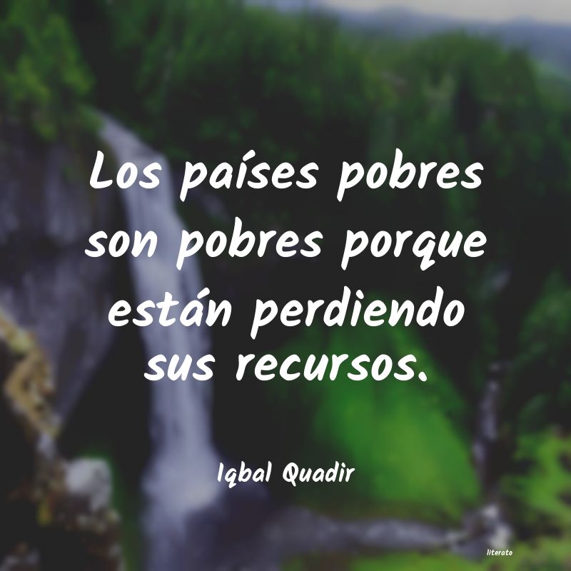 Frases de Iqbal Quadir