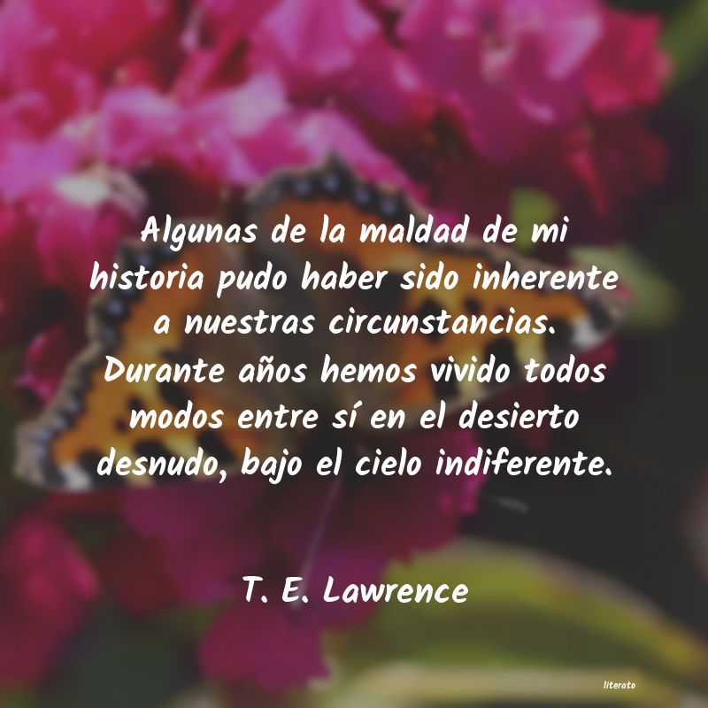 Frases de T. E. Lawrence