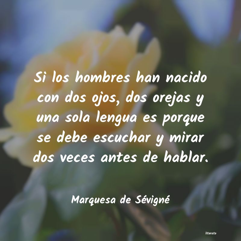 frases de Marquesa de SÃ©vignÃ©