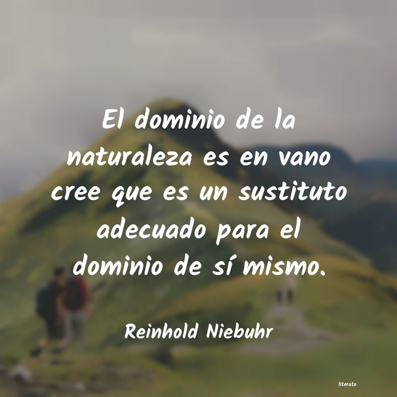 Frases de Reinhold Niebuhr