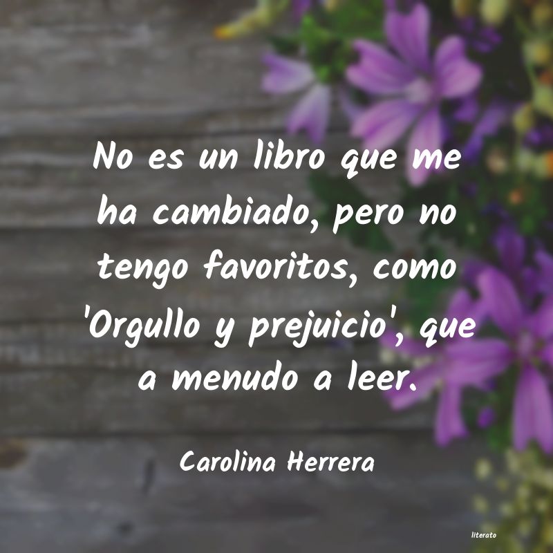 Frases de Carolina Herrera