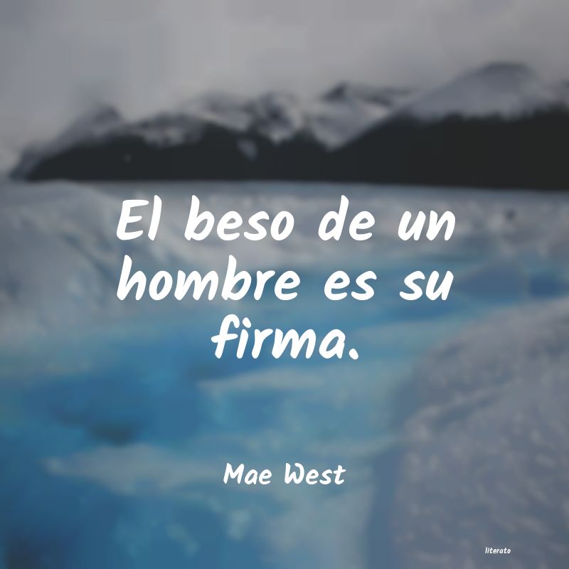 frases de Mae West